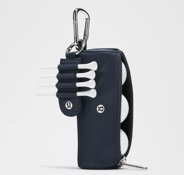 Keep balls and tees close with lululemon's clever pouch