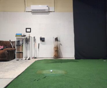 Before and after new turf