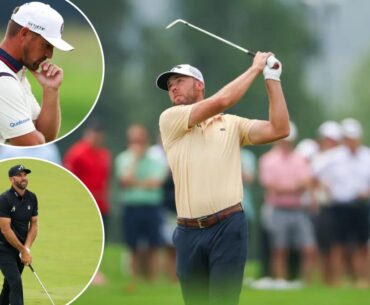 Sam Burns left standing atop the US Open leaderboard after second round