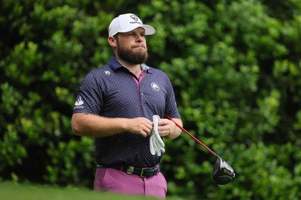 Tyrrell Hatton threatened the lead on the back nine but came up short