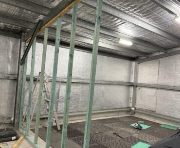 Starting my 16ft x 9ft screen golf sim