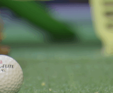 Mini golf pop-up raising funds with "Putt-Putt pARTee"