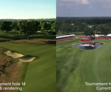 Hole-by-hole renderings of Detroit Golf Club's North Course restoration
