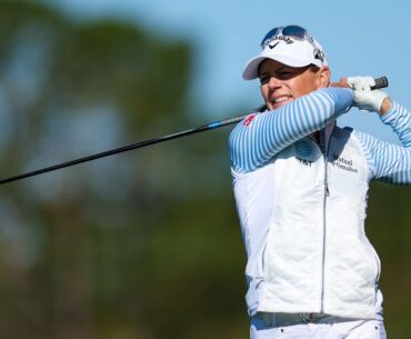 Annika Sörenstam loves golf and continues to give back to the game