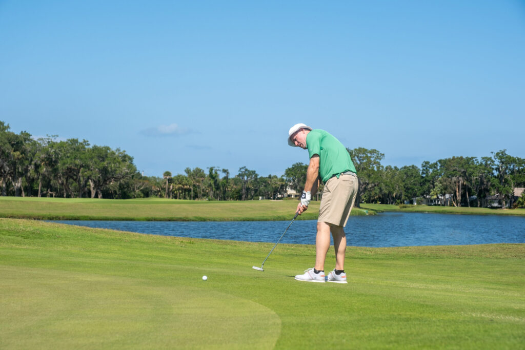 VNA Golf-A-Thon fundraising drivers give it their best shots