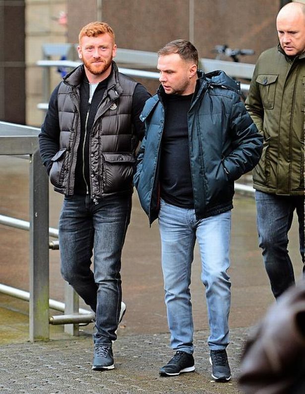 Ross Monaghan and Eddie Lyons Jnr 