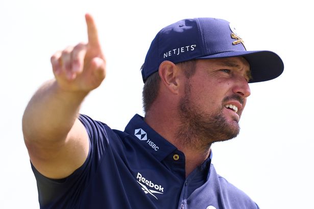 Bryson DeChambeau at The Open