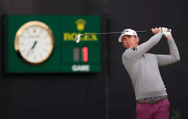 Tom Mckibbin of Northern Ireland tees off on the first hole during day one of The 153rd Open Championship at Royal Portrush Golf Club on July 17, 2025 in Portrush, Northern Ireland