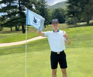 First hole in one came on a par 4!