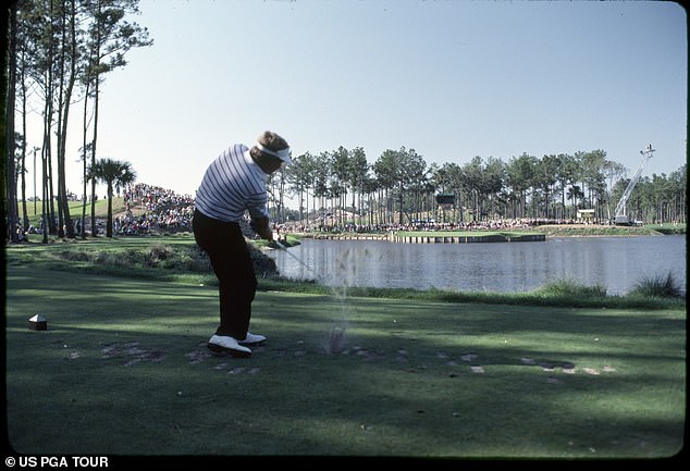 Fiori, pictured on the 1983 PGA Tour, said he had a 'great life in a game I love' after retirement