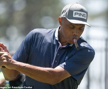 Charles Barkley has detailed the story of when his golf shot led to the brutal death of a duck