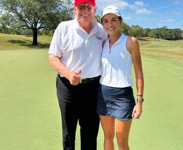 Kai Trump has opened up about the 'special bond' she has with her grandfather and the President of the United States, Donald Trump, saying he pushed her to be a better golfer