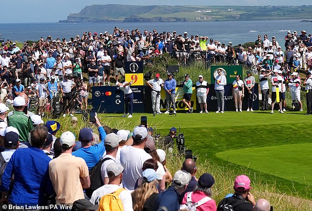 Spectators will have to pay for the 'most expensive pint in' Northern Ireland' at Royal Portush