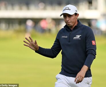 Matt Fitzpatrick is second on the leaderboard after the first two rounds at Royal Portrush