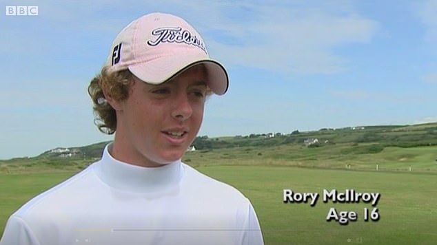 Northern Irishman McIlroy broke the course record at Royal Portrush when he was just 16