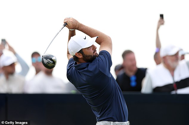 Scheffler never looked like letting the title slip after starting the day at the top of the leaderboard