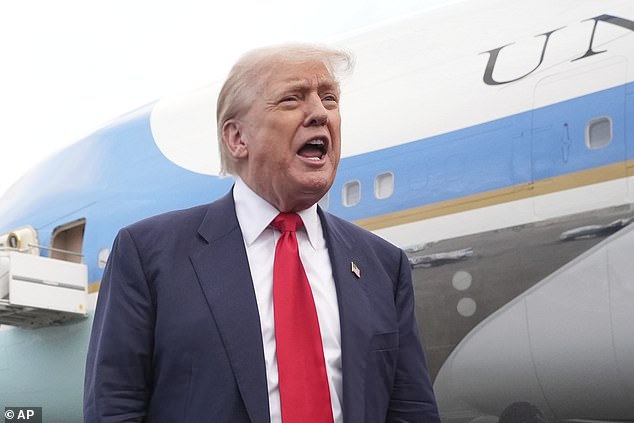 The chances of the EU securing a deal with Trump appeared promising as the 79-year-old arrived in Scotland on Friday, where he said he hoped to strike 'the biggest deal of them all' with the EU