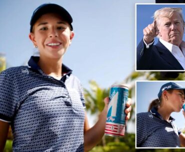 Kai Trump teases the president in video promoting Accelerator energy drink