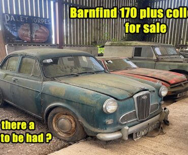 UK's Ultimate Barn Find? 170 Forgotten Cars Up for Auction! - DOWARD FARM