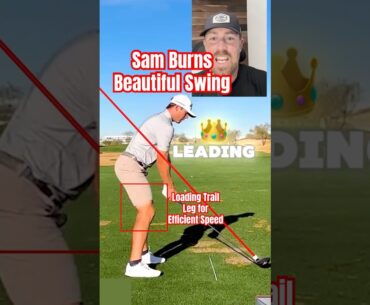 Sam Burns Slow Motion Driver Swing SO GOOD! #golf #golfswing #golfer