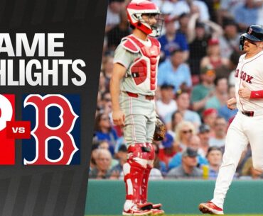 Phillies vs. Red Sox Game Highlights (6/13/24) | MLB Highlights