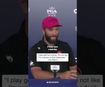 Jon Rahm offers some perspective after coming up short in the PGA Championship. #shorts
