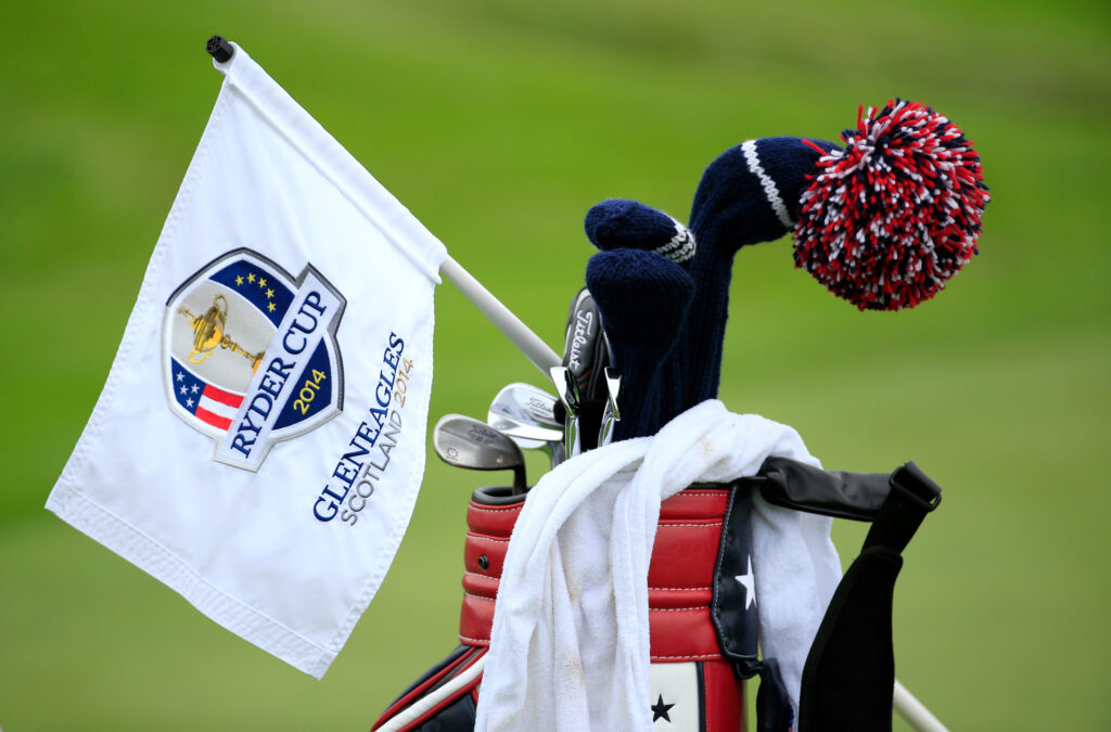 AUCHTERARDER, SCOTLAND - SEPTEMBER 23: USA team