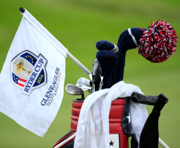 AUCHTERARDER, SCOTLAND - SEPTEMBER 23: USA team