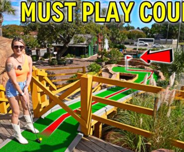 Must Play MASSIVE Mini Golf Course in the Mini Golf Capital of the World!