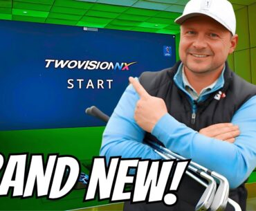 I Got A BRAND NEW $60,000 AT HOME Golf SIMULATOR!