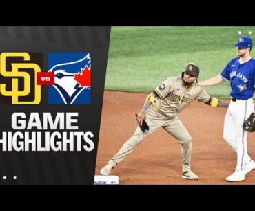 Padres vs. Blue Jays Game Highlights (5/21/25) | MLB Highlights