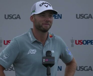 Sam Burns Recaps Performance at 2025 US Open | US Open Post-Tournament Interview