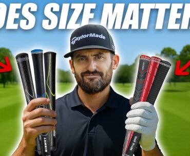 Golf Grip Fitting! Are you using the correct golf grips for your game?