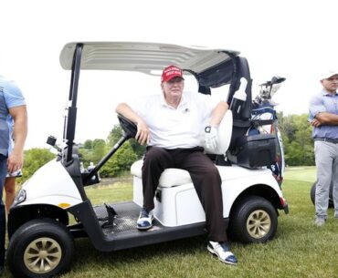 Revealed: Secret Service’s six-figure bill for renting toilets and golf carts at Donald Trump’s country club