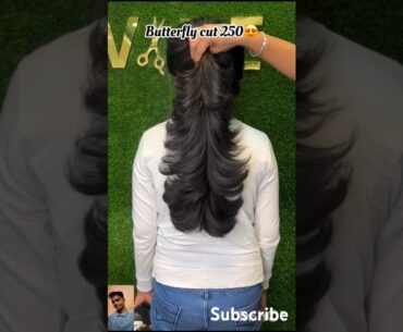 Butterfly haircut #shorts