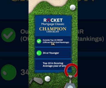 WE’VE SEEN THE SCRIPT FOR THE ROCKET MORTGAGE! Here’s our picks to win it all! #golf #pga #pgatour