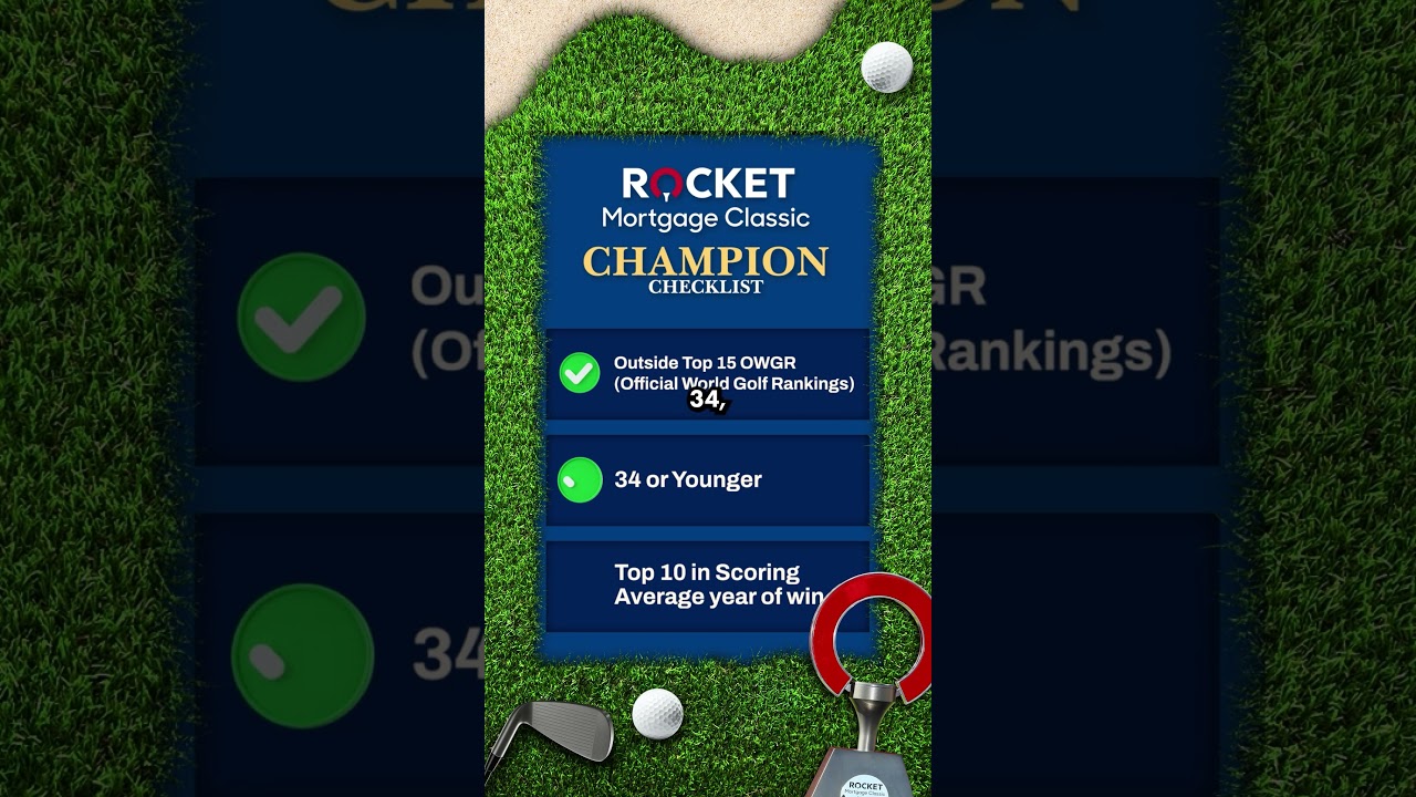 WE’VE SEEN THE SCRIPT FOR THE ROCKET MORTGAGE! Here’s our picks to win it all! #golf #pga #pgatour WE’VE SEEN THE SCRIPT FOR THE ROCKET MORTGAGE! Here’s our picks to win it all! #golf #pga #pgatour