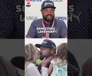 J.J. Spaun Wins US Open on Father's Day 💙