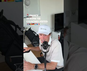 How many Countries can you play golf in In one day?