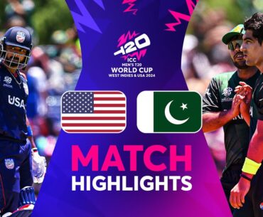 The American fairytale continues as USA beat Pakistan in a massive upset at the #T20WorldCup 😍