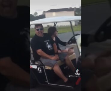 She’s been a golf cart girl since way back