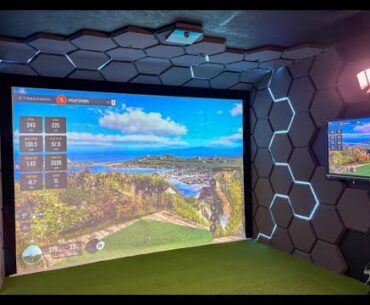 Golfing at home!