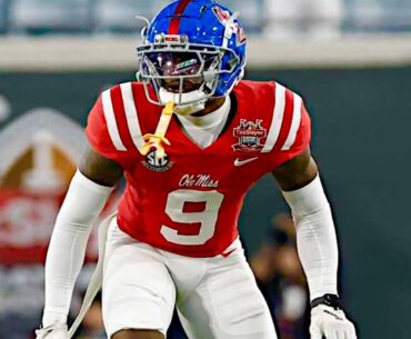 Trey Amos Full College Football Highlights💥| Ole Miss Cornerback | NFL Draft Film
