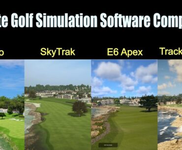 The Ultimate Golf Simulator Software Comparison!