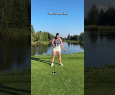 DRIVER TIPS FOR LONGER AND STRAIGHTER GOLF SHOTS w/ @savannahmeyerclement #improveyourgolf #golf