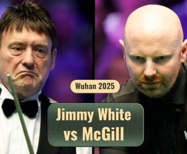 63 Years Old Jimmy White Stunning Win! Vintage "Whirlwind"! 2025 Snooker Wuhan Open!