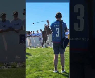 Nicolai and Rasmus Højgaard play 108 Danish junior golfers at Great Northern 🇩🇰⛳️