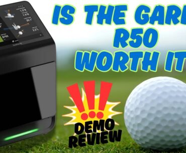 Garmin Approach R50 Golf Launch Monitor and Simulator