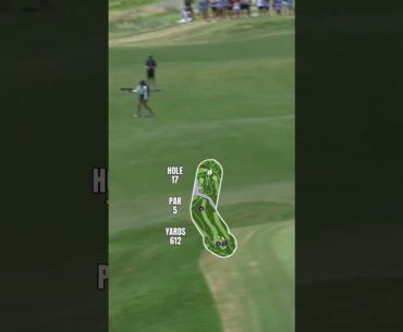 Eagle shot from WAY OUT #Golf #GolfShot #LIVGOLF #eagle