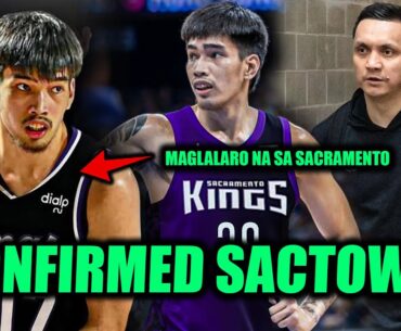 CONFIRMED Kevin Quiambao Maglalaro na sa Sacramento King sa darating na NBA Summer League